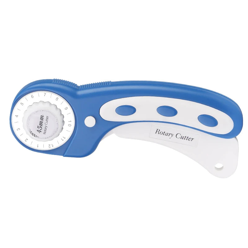 45mm Leather Craft Rotary Cutter Leather Cutting Tool Fabric Circular Blade Knife DIY Patchwork Sewing Quilting