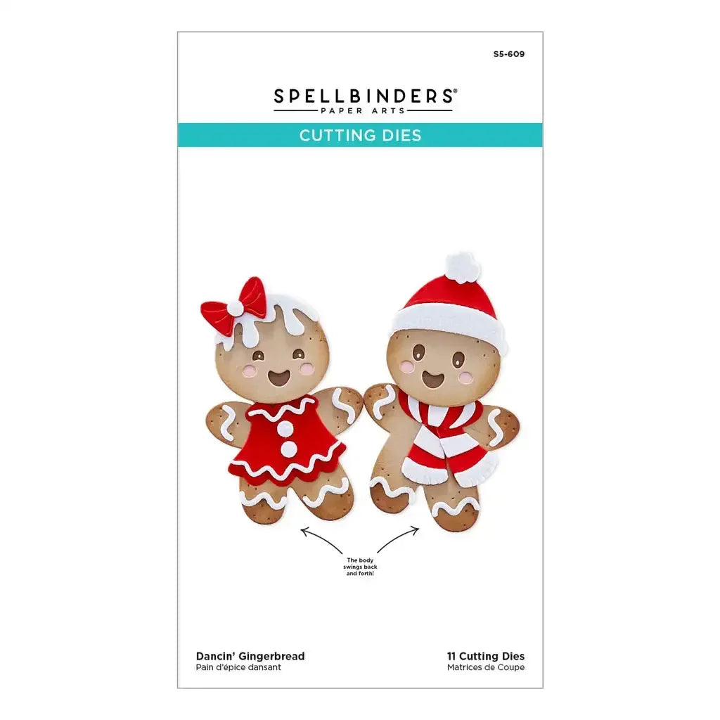 Christmas Gingerbread Man Dance 2025 NEW Cutting Dies Scrapbook Diary Decoration Stencil Embossing Template DIY Greeting Card