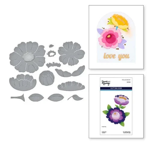 Beautiful Flowers 2025 New Metal Cutting Dies For Diy Scrapbooking Crafts Maker Photo Album Template Handmade Decoration