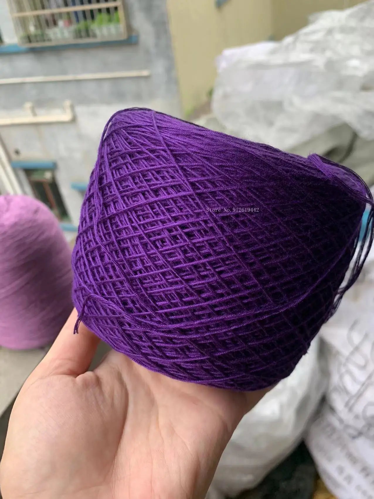 250g/ Ball Cotton Pure Cotton Lace Baby Skin-friendly Wool Thread DIY Hand-woven Air Conditioning Cape/short Sleeve Materials