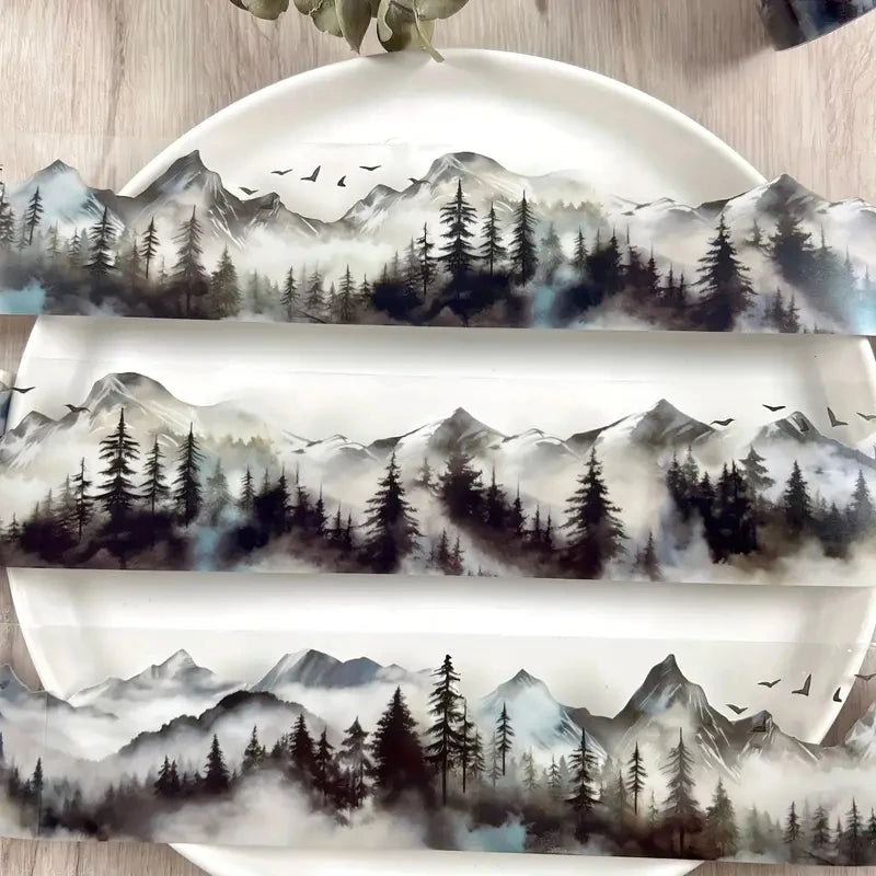 JIANQI 45mm*2m 1pcs/lot Decorative Adhesive tapes trail Scrapbooking DIY Scrapbooking Stickers