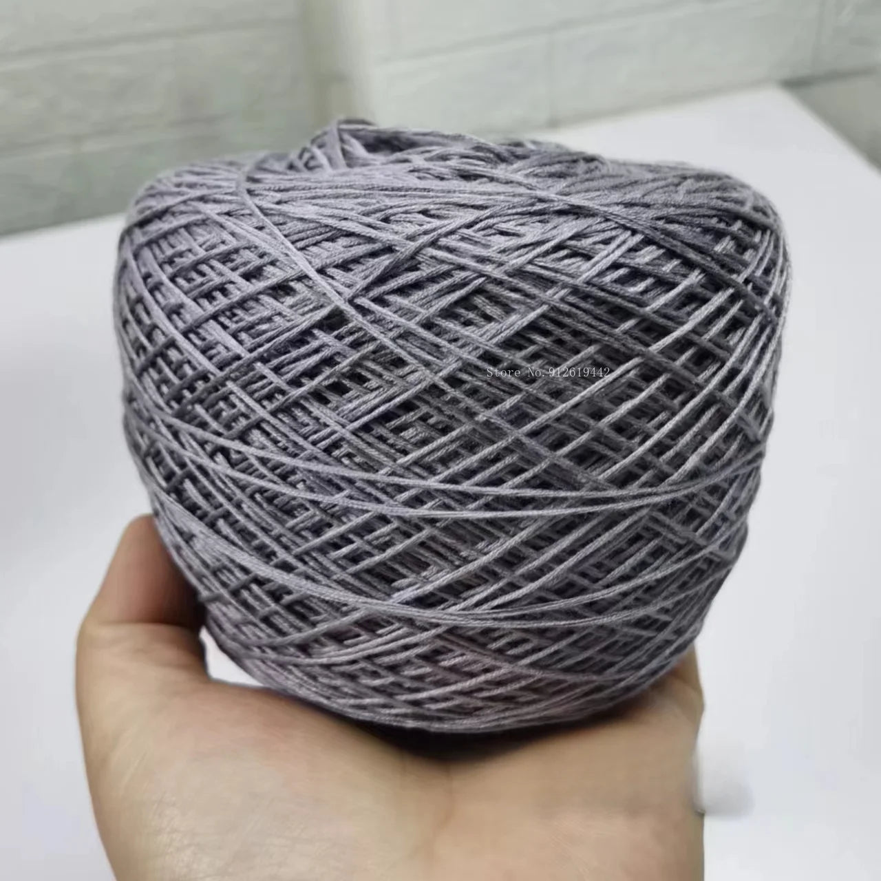 250g/ Ball Cotton Pure Cotton Lace Baby Skin-friendly Wool Thread DIY Hand-woven Air Conditioning Cape/short Sleeve Materials