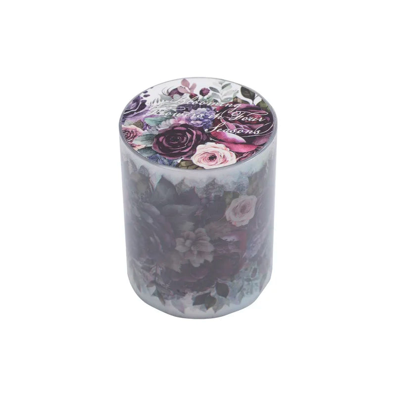 50mm*2m PET Natural Plant Flowers tape Sticker Decorative collage Adhesive Diy Scrapbooking hand made Masking tape
