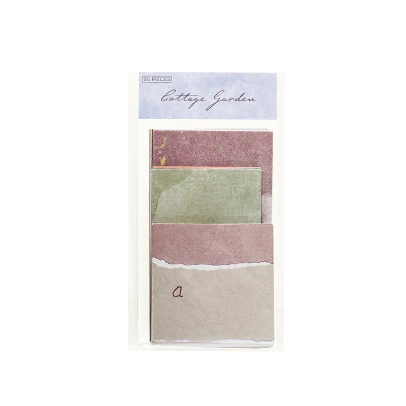 JIANQI 60 Sheets Vintage Collage Scrapbooking Journal Material paper Card Making DIY Retro Source Paper Creative Memo Stationery