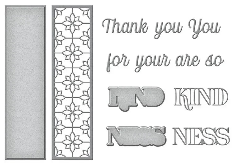 Flower 2025 NEW Cutting Dies Scrapbook Diary Decoration Stencil Embossing Template DIY Greeting Card Handmade