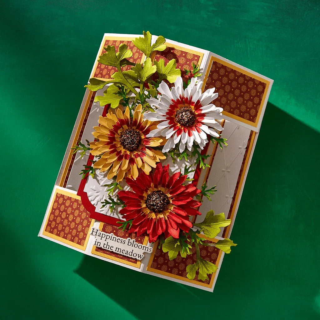 Painted Daisy And Ladybugs 2025 New Metal Cutting Dies For Diy Scrapbooking Crafts Maker Photo Album Template Handmade
