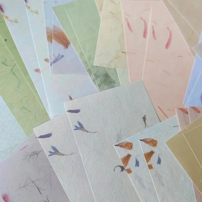 JIANQI 60 pcs Vintage Collage Scrapbooking Journal Material paper Card Making DIY Retro Source Paper Creative Memo Stationery