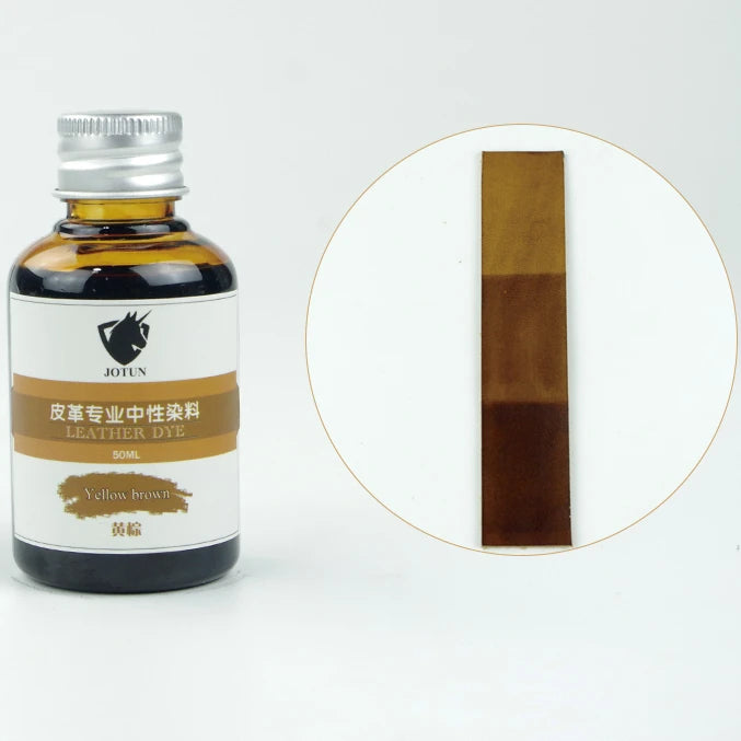 50ml Leather Color Changing Dye DIY Leather Painting Paint Adjustable Color Dilution Painted Graffiti Alcohol Dye Leather Goods