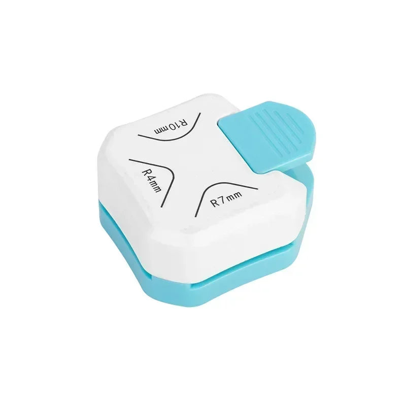 3 Way Corner Rounder Punch, 4mm, 7mm, 10mm 3 in 1 Corner Cutter for Card Making, Laminate, Cardstock, Scrapbooking