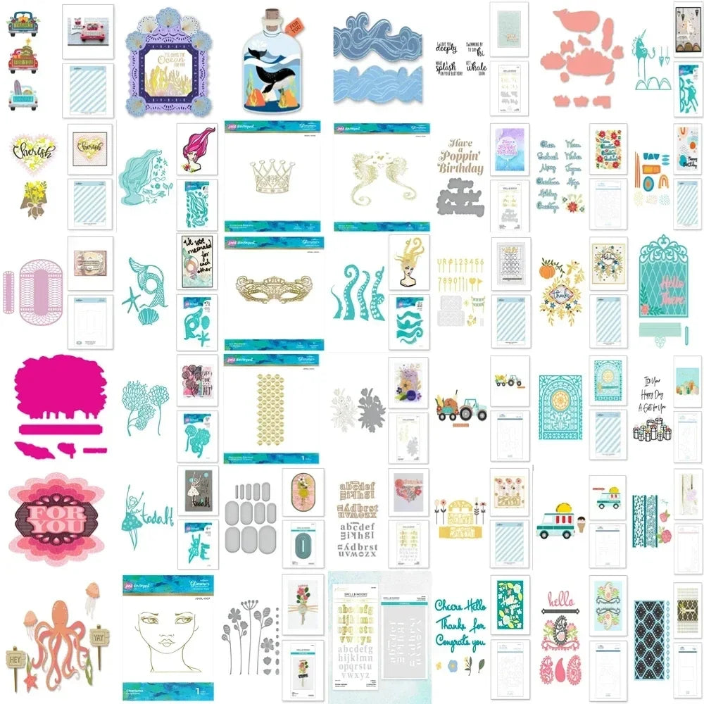 Have a Birthday 2025 NEW Cutting Dies Scrapbook Diary Decoration Stencil Embossing Template DIY Greeting Card Handmade