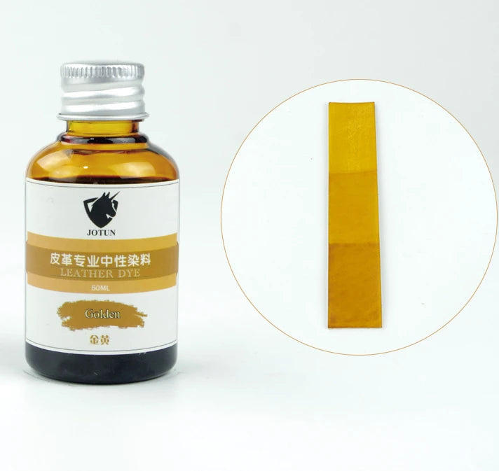 50ml Leather Color Changing Dye DIY Leather Painting Paint Adjustable Color Dilution Painted Graffiti Alcohol Dye Leather Goods