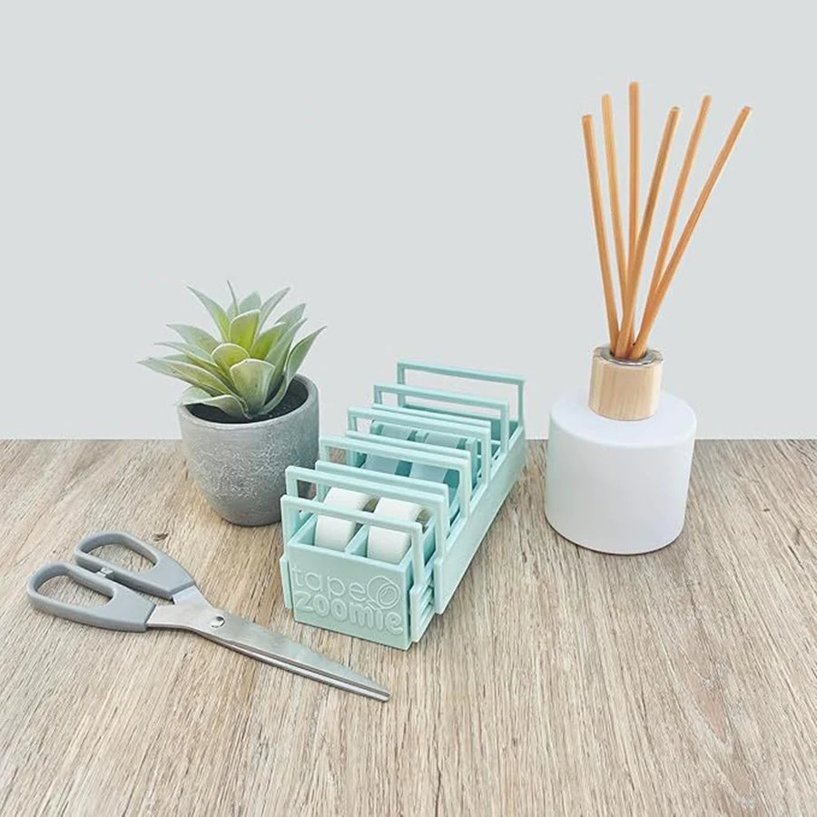 1pc Quick Tape Dispenser - Desktop Tape Holder for Home Office, Portable Adhesive Tape Cutter for Daily Use