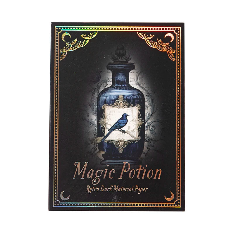 JIANQI 30 pcs magic material paper Creativity Background paper Diy Diary Album Scrapbooking junk journal supplies