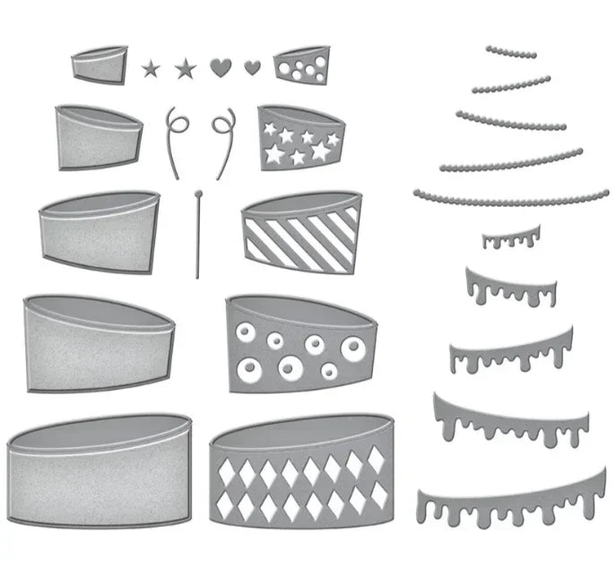 Flower 2025 NEW Cutting Dies Scrapbook Diary Decoration Stencil Embossing Template DIY Greeting Card Handmade