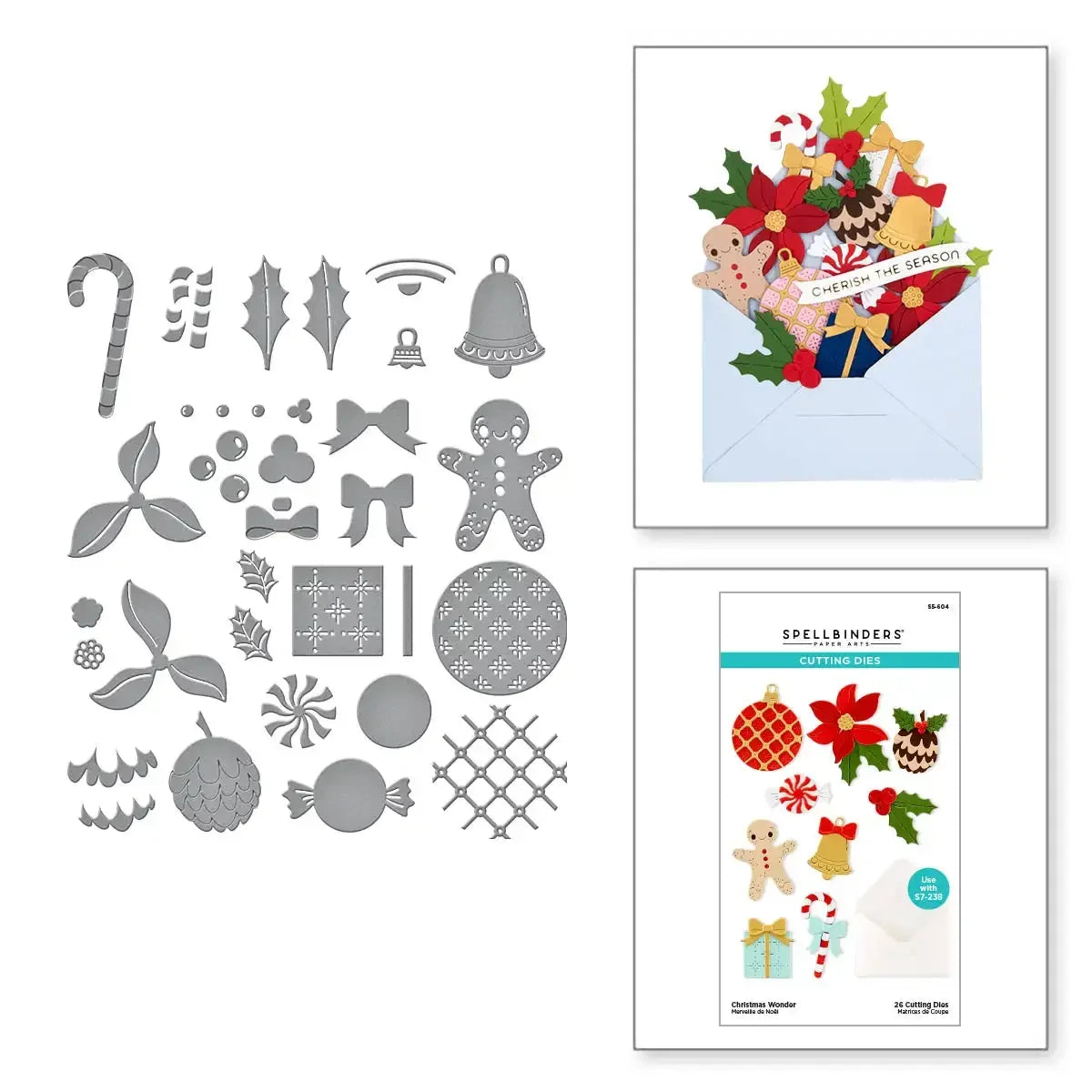 Fine Christmas in Santa Hugs 2025 NEW Cutting Dies Scrapbook Diary Decoration Stencil Embossing Template DIY Greeting Card