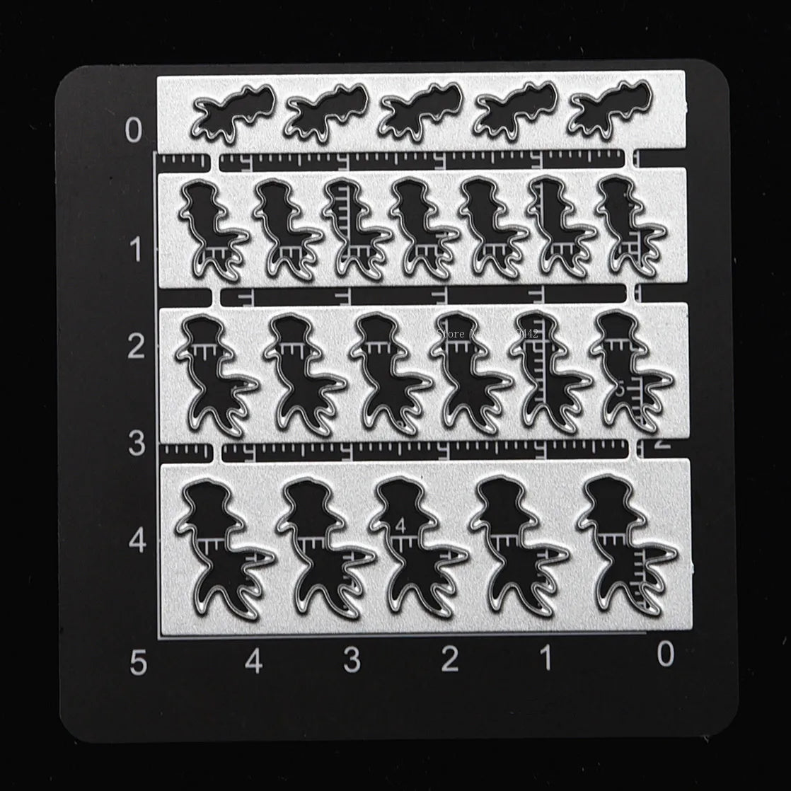 Ultralight Clay Geometry/petal Shape Carbon Steel Cutting Mold DIY Polymer Clay Animation Characters Clothing Decoration Tools