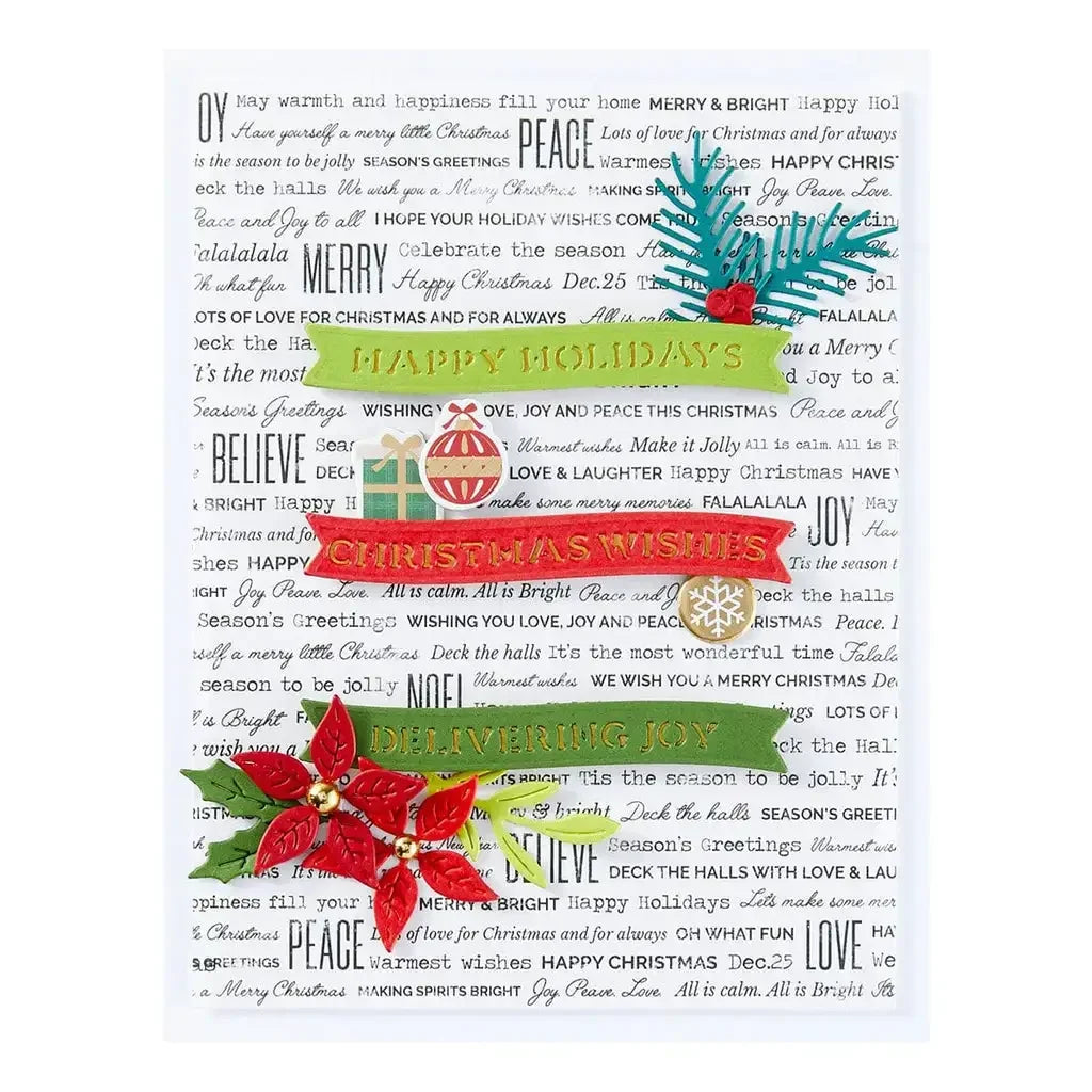 Christmas Day 2025 NEW Cutting Dies Scrapbook Diary Decoration Stencil Embossing Template DIY Greeting Card Handmade