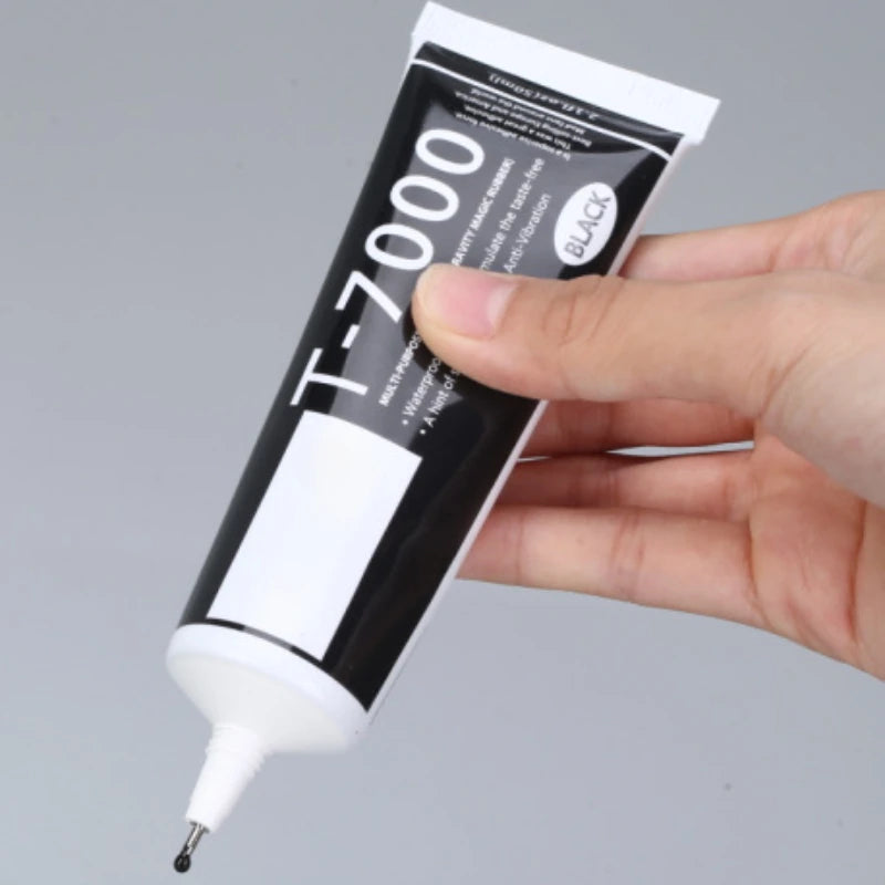 1Pcs 15/50/110ML T7000 Black Contact Cellphone Tablet Repair Adhesive Electronic Components Glue With Applicator Tip