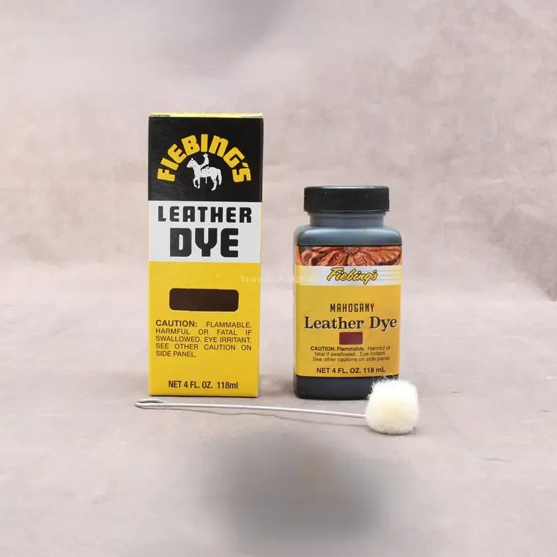 118ml Skin Carving Process Alcohol Dyeing Material Leather Surface Dyeing Agent DIY Plant-tanned Leather Surface Water Based Dye