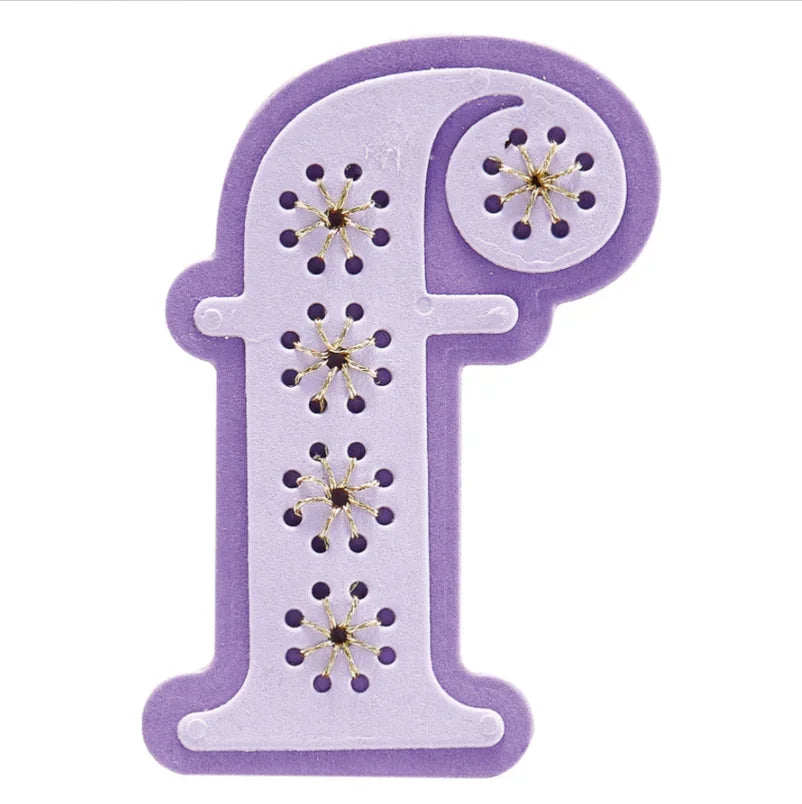 English Letters and Symbols Pop-Up Stand-Up Die Scrapbook Diary Decoration Stencil Embossing Template DIY Greeting Card Handmade