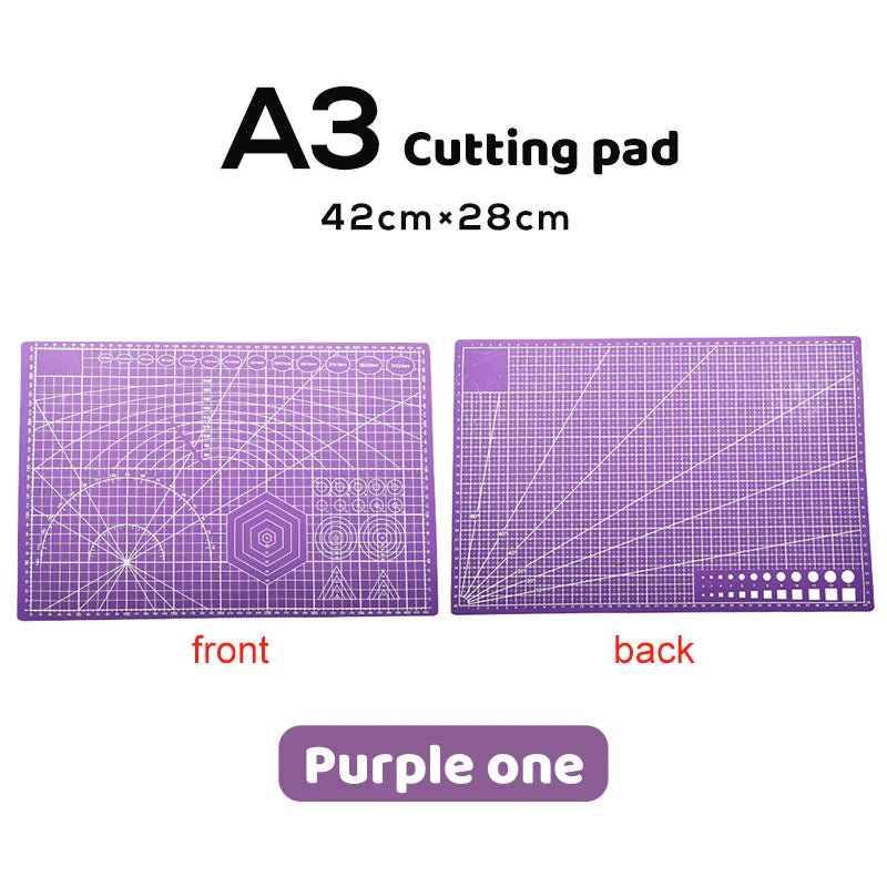 A4 Multifunctional Handicraft Art Engraving Board Cutting Mat DIY Paper Carving Pad High Elasticity Toughness Durable