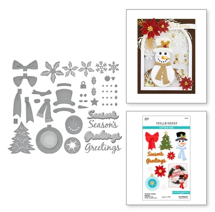 Christmas Collection Part-1 Chicken 2025 New Metal Cutting Dies For Scrapbook Diary Decoration Embossing Template Diy Greeting