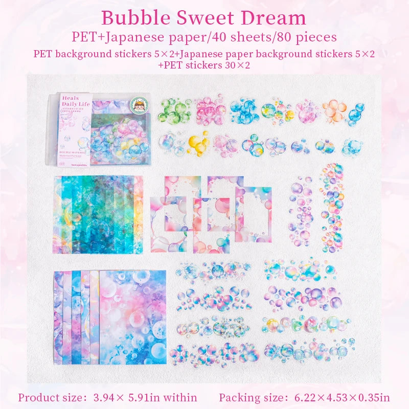 JIANQI 80pcs Vintage Stickers Set Diy Scrapbooking material Labels paper for Journal notebook Planner hand made Craft Supplies