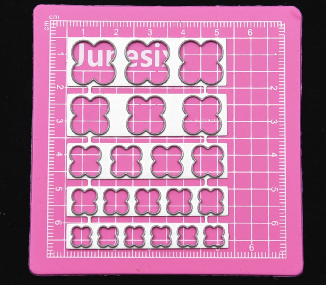Ultralight Clay Geometry/petal Shape Carbon Steel Cutting Mold DIY Polymer Clay Animation Characters Clothing Decoration Tools