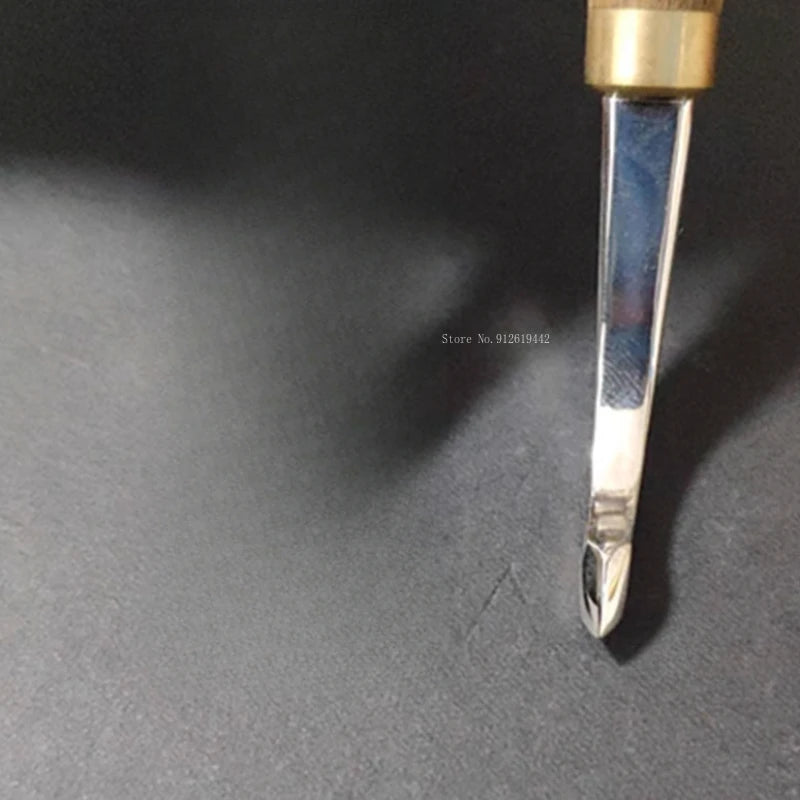 Leather Product Shaping Trimming Edge Pressing Line and Groove Expanding Tool DIY Leather Craft Edge Line Making Auxiliary Tool
