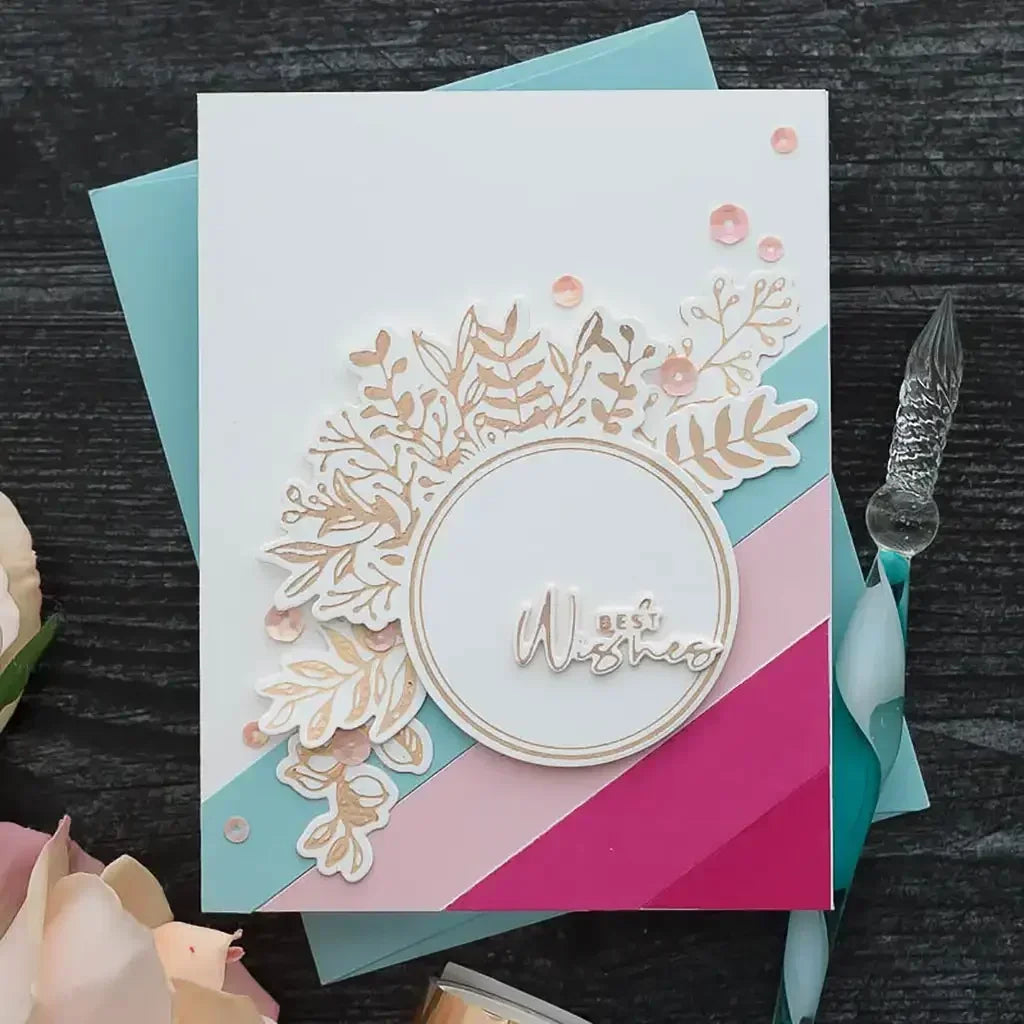 SP Flower Die& Hot Foil Bird Metal Cutting Dies Scrapbook Diary Decoration Stencil Embossing Template DIY Greeting Card Handmade