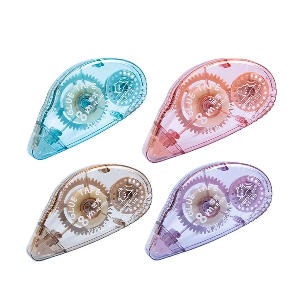 School Supplies Diary Journal Photo Album DIY Stationery Double Sided Adhesive Tape DIY Craft Supplies Dot Glue Roller Tapes