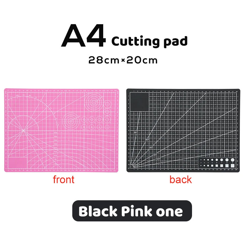A4 Multifunctional Handicraft Art Engraving Board Cutting Mat DIY Paper Carving Pad High Elasticity Toughness Durable