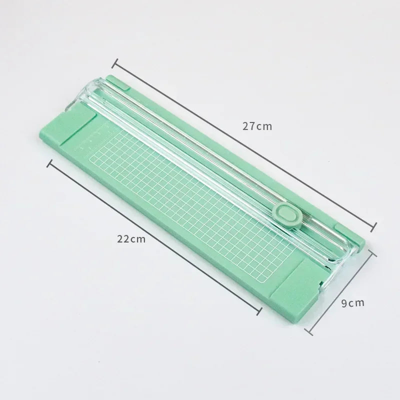 Plastic Base Paper Trimmer Portable A4 Paper Cutting Machine Photo Cutter Scrapbook Blade Home Office Art Crafts Tools