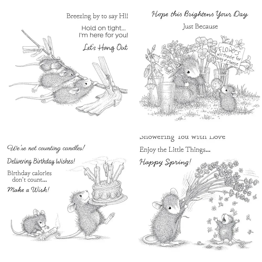 Breezy Day Cling Rubber Stamps 2025 NEW Cutting Dies Scrapbook Diary Decoration Stencil Embossing Template DIY Greeting Card