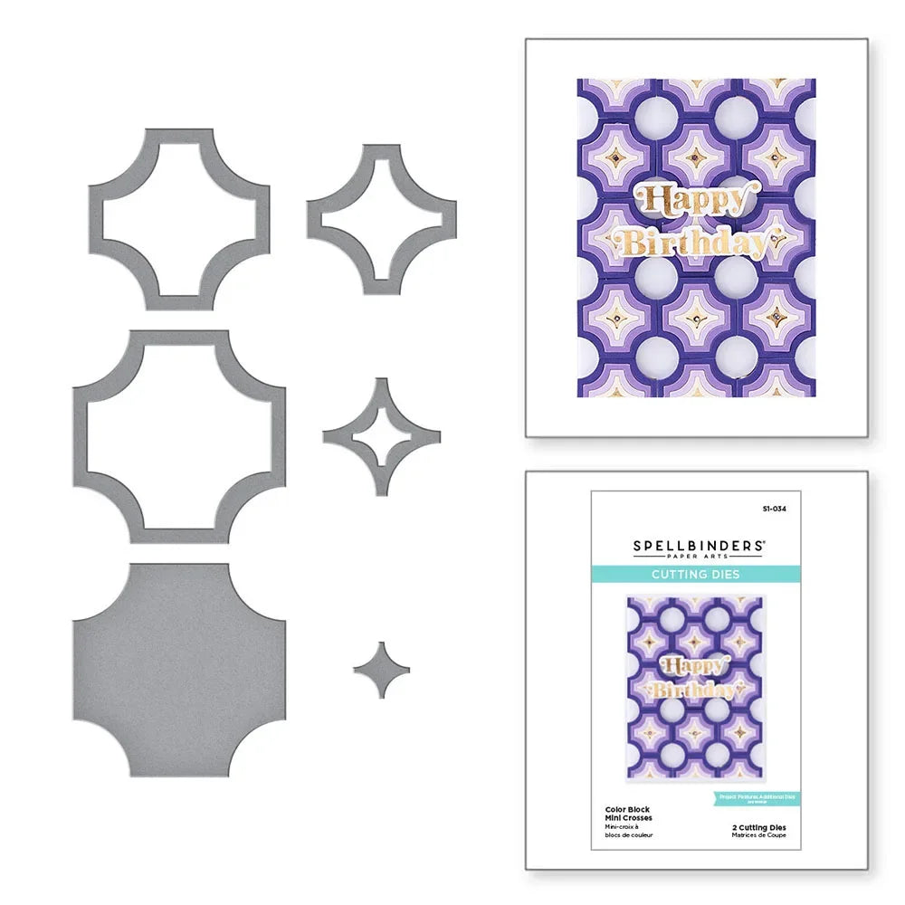 Raindrops and Triangles Pop-Up Stand-Up Dies Scrapbook Diary Decoration Stencil Embossing Template DIY Greeting Card Handmade