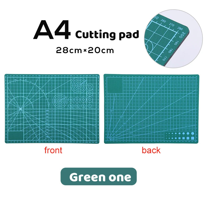 A4 Multifunctional Handicraft Art Engraving Board Cutting Mat DIY Paper Carving Pad High Elasticity Toughness Durable