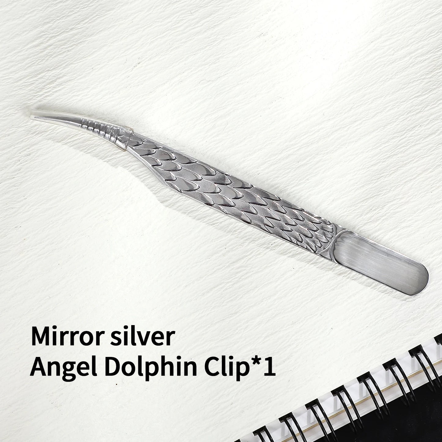 JIANWU Stainless Steel High Density Grafting Tweezers Journal Collage Tool Creative DIY Student Supplies Stationery