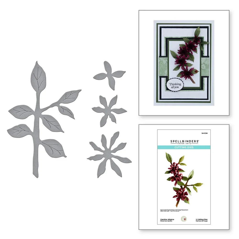 Leaves And Flowers 2025 New Metal Cutting Dies For Diy Scrapbooking Crafts Maker Photo Album Template Handmade Decoration