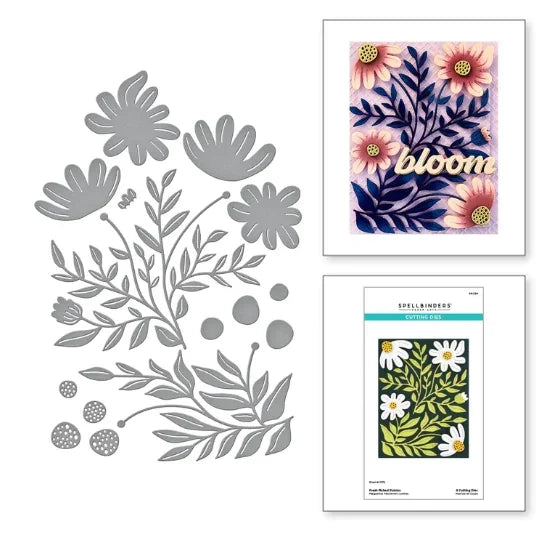 Beautiful Flowers 2025 New Metal Cutting Dies For Diy Scrapbooking Crafts Maker Photo Album Template Handmade Decoration