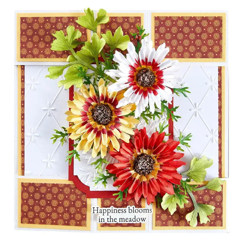 Painted Daisy And Ladybugs 2025 New Metal Cutting Dies For Diy Scrapbooking Crafts Maker Photo Album Template Handmade