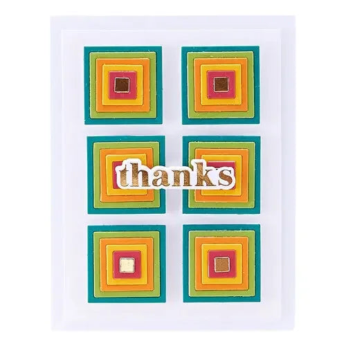 Raindrops and Triangles Pop-Up Stand-Up Dies Scrapbook Diary Decoration Stencil Embossing Template DIY Greeting Card Handmade