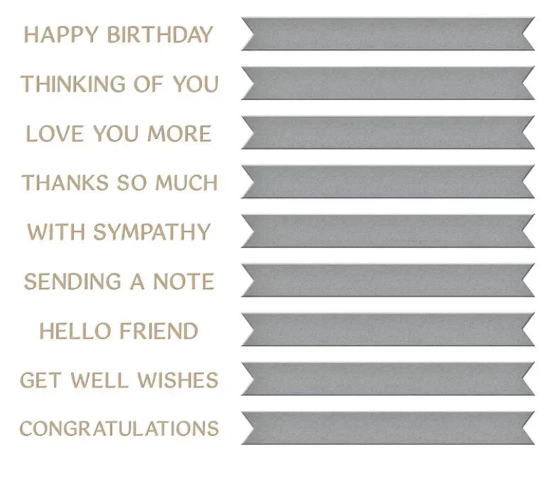 Envelope 2025 NEW Cutting Dies Scrapbook Diary Decoration Stencil Embossing Template DIY Greeting Card Handmade