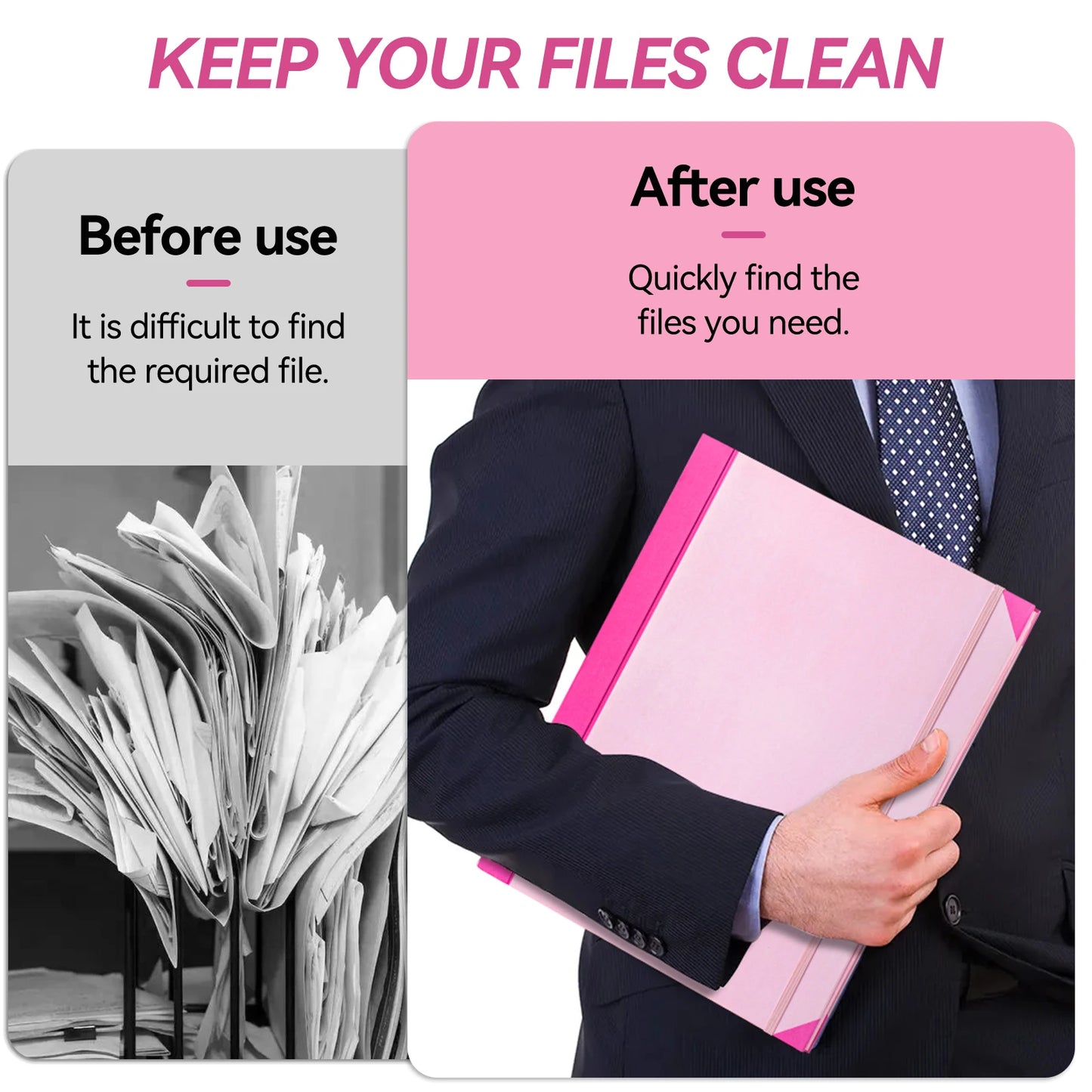 Document Organizer Folio with 12 Pockets Envelopes in Case I Go Missing Binder Important FileOrganizer Comes Labels Sticker