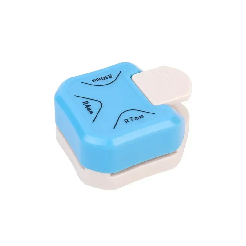 3 Way Corner Rounder Punch, 4mm, 7mm, 10mm 3 in 1 Corner Cutter for Card Making, Laminate, Cardstock, Scrapbooking