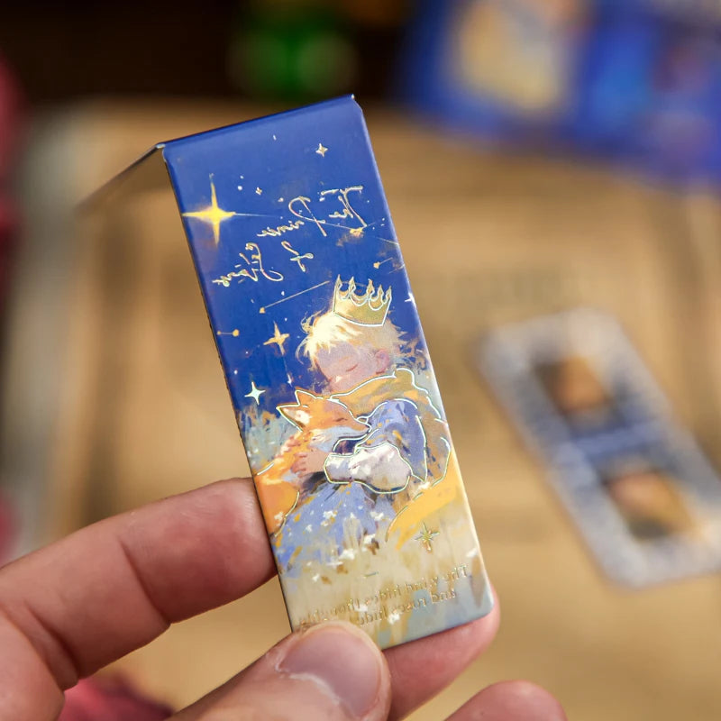 JIANQI 3pcs Journey to the Universe Magnetic Bookmark For Pages Books Readers