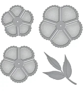 Flower 2025 NEW Cutting Dies Scrapbook Diary Decoration Stencil Embossing Template DIY Greeting Card Handmade