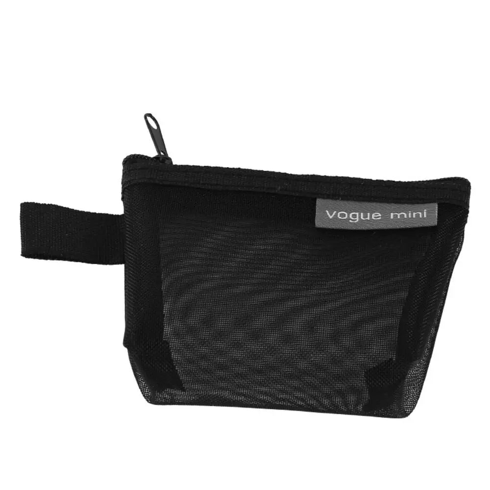 Mesh Storage Bags, Zipper Pouches, Travel Portable Lipstick Bags ID Credit Card Holder Small Coin Purse