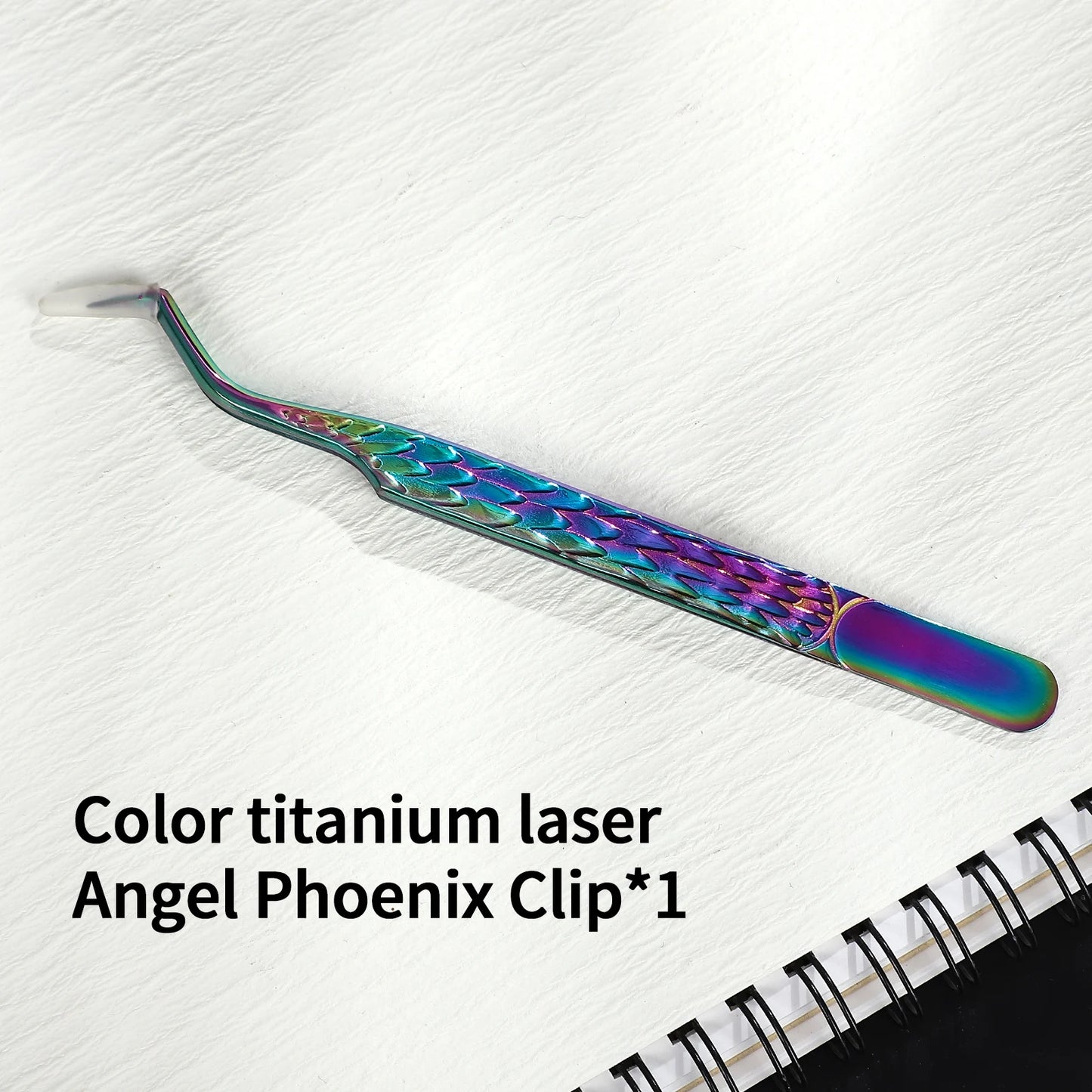 JIANWU Stainless Steel High Density Grafting Tweezers Journal Collage Tool Creative DIY Student Supplies Stationery