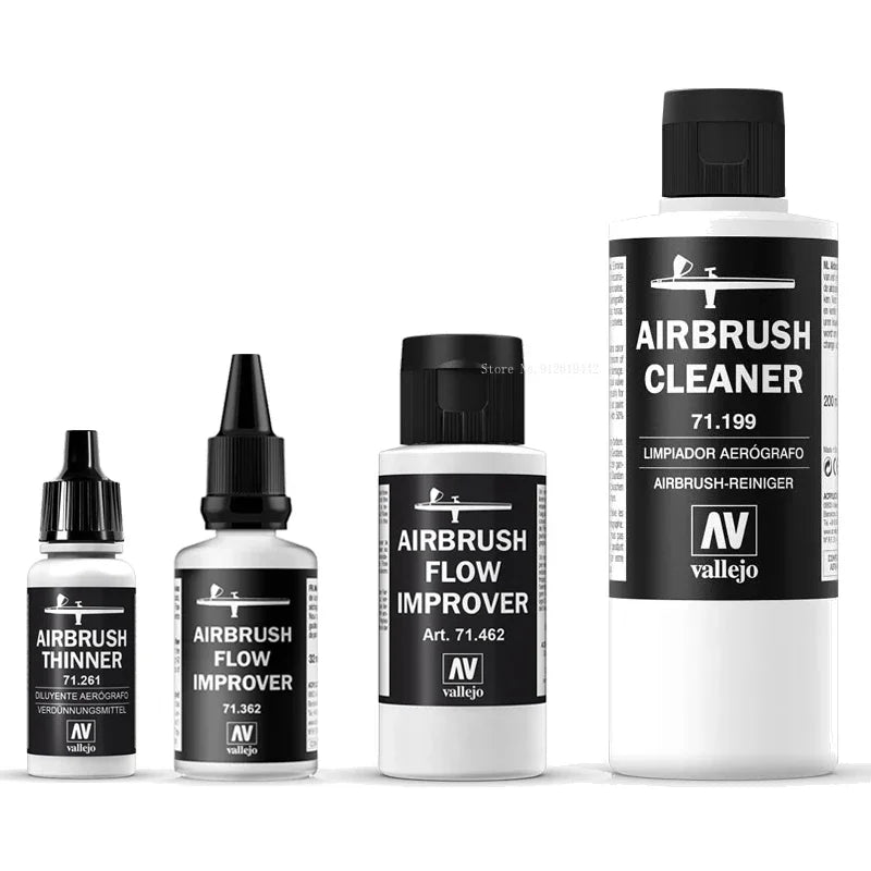 17ml/32ml/60ml/200ml/ Bottle Handmade Action Doll Model Waterborne Spray Apply Thinner DIY Car/boat Color Apply Painting Thinner