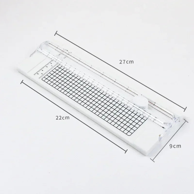 Plastic Base Paper Trimmer Portable A4 Paper Cutting Machine Photo Cutter Scrapbook Blade Home Office Art Crafts Tools